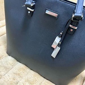 Calvin Klein Black Tote Handbag